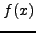 $f(x)$