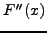 ${F}'(x)$