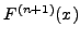 ${F}''(x)$