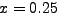 \begin{displaymath}
E(x) = x \cdot (x - 0.5) \cdot (x - 1)\frac{\pi^3\sin (\pi \xi)}{3!}
\end{displaymath}