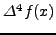 $\Delta^{3}f(x)$