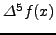 $\Delta^{4}f(x)$