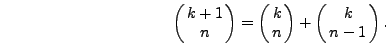 $\displaystyle \sum\limits_{i = 0}^{n + 1} {\left(
{{\begin{array}{*{20}c}
{m + 1} \\
i \\
\end{array} }} \right) \cdot \Delta^i f_0 }$